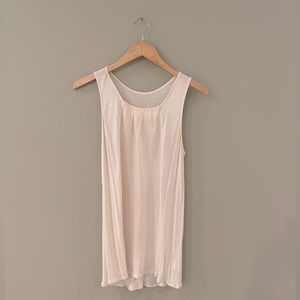 Long Cream Tank